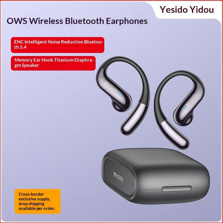 Experience Sound Like Never Before with Our Long-lasting Over-ear Noise-canceling Wireless Bluetooth Earbuds