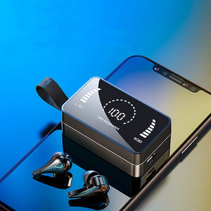Bluetooth 5.0 Sports Wireless Earbuds With Charging Case Microphone